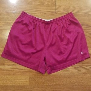 EUC Champion Magenta Basketball Shorts Large